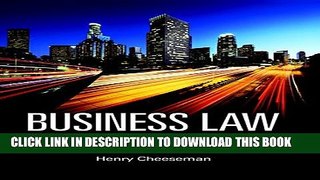 [PDF] Business Law: Legal Environment, Online Commerce, Business Ethics, and International Issues