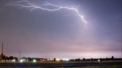 Scary Lightning Storm