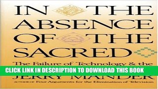 [PDF] In the Absence of the Sacred: The Failure of Technology and the Survival of the Indian