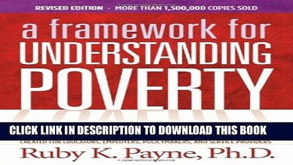 [PDF] A Framework for Understanding Poverty; A Cognitive Approach Popular Colection