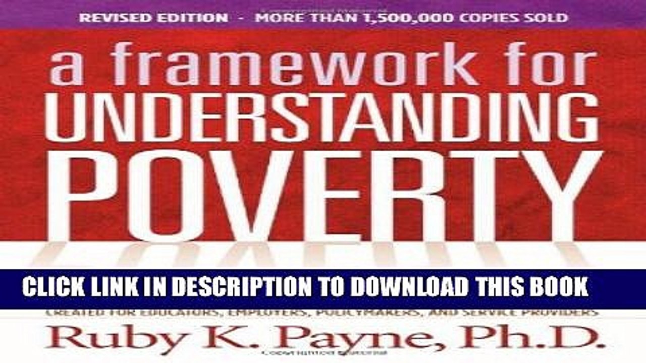 [PDF] A Framework for Understanding Poverty; A Cognitive Approach Popular Online