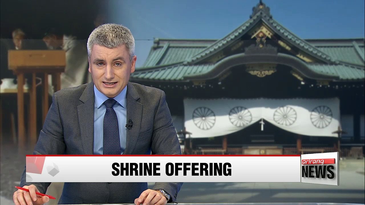 Japanese PM sends ritual offering to Yasukuni Shrine
