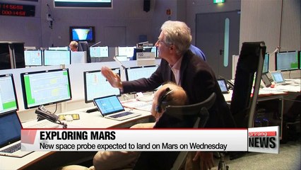 New space probe expected to land on Mars on Wednesday