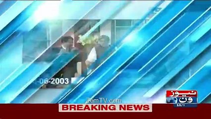 Babar Awan plays an old clip of Danial Aziz in which he was statign facts and figures about Nawaz Sharif