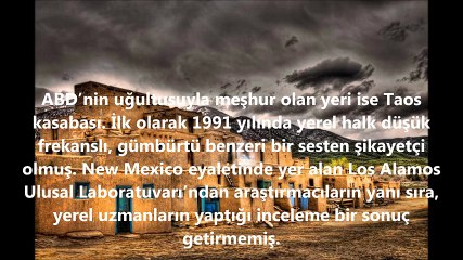 Bilim Adamlarının Açıklayamadığı İntihar Ettiren Uğultu