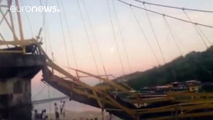 At least eight dead after Indonesia bridge collapse