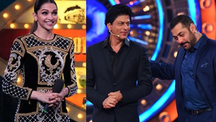 Télécharger la video: Salman Khan FORCES Deepika Padukone To Choose From Shah Rukh Khan and Aamir Khan | Bigg Boss 10