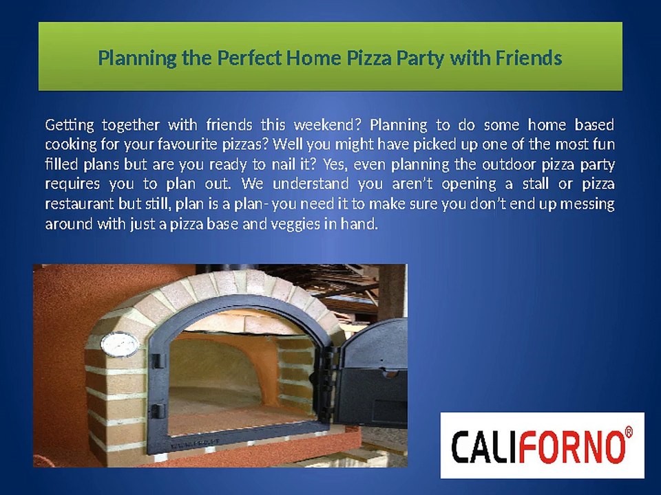 Planning the Perfect Home Pizza Party with Friends