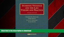 READ THE NEW BOOK Domestic Violence and the Law: Theory and Practice (University Casebook) READ