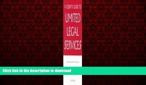 FAVORIT BOOK A Clients Guide to Limited Legal Services: A Simple and Practical Guidebook for
