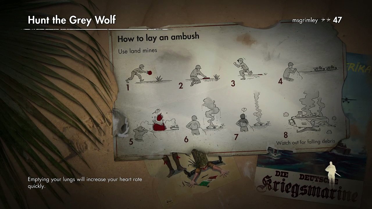 MSG killing German & Italian troops (mostly grapeshots) on Sniper Elite III (40)