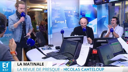 Quand Julien Doré, le vrai, s'invite avec Canteloup face à Juppé