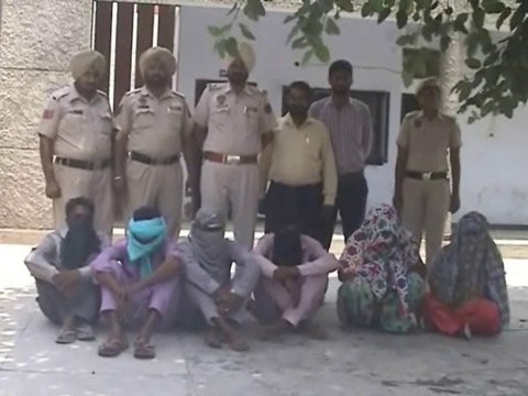 Indian Police Caught A Call Girls Racket in Punjab