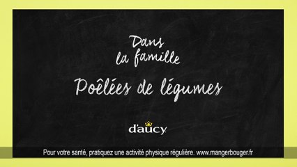 D'Aucy : Le jeu des 7 familles par d Aucy - Les Poelées de légumes