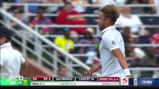 Stuart Broad takes 5-1 - England v South Africa cricket