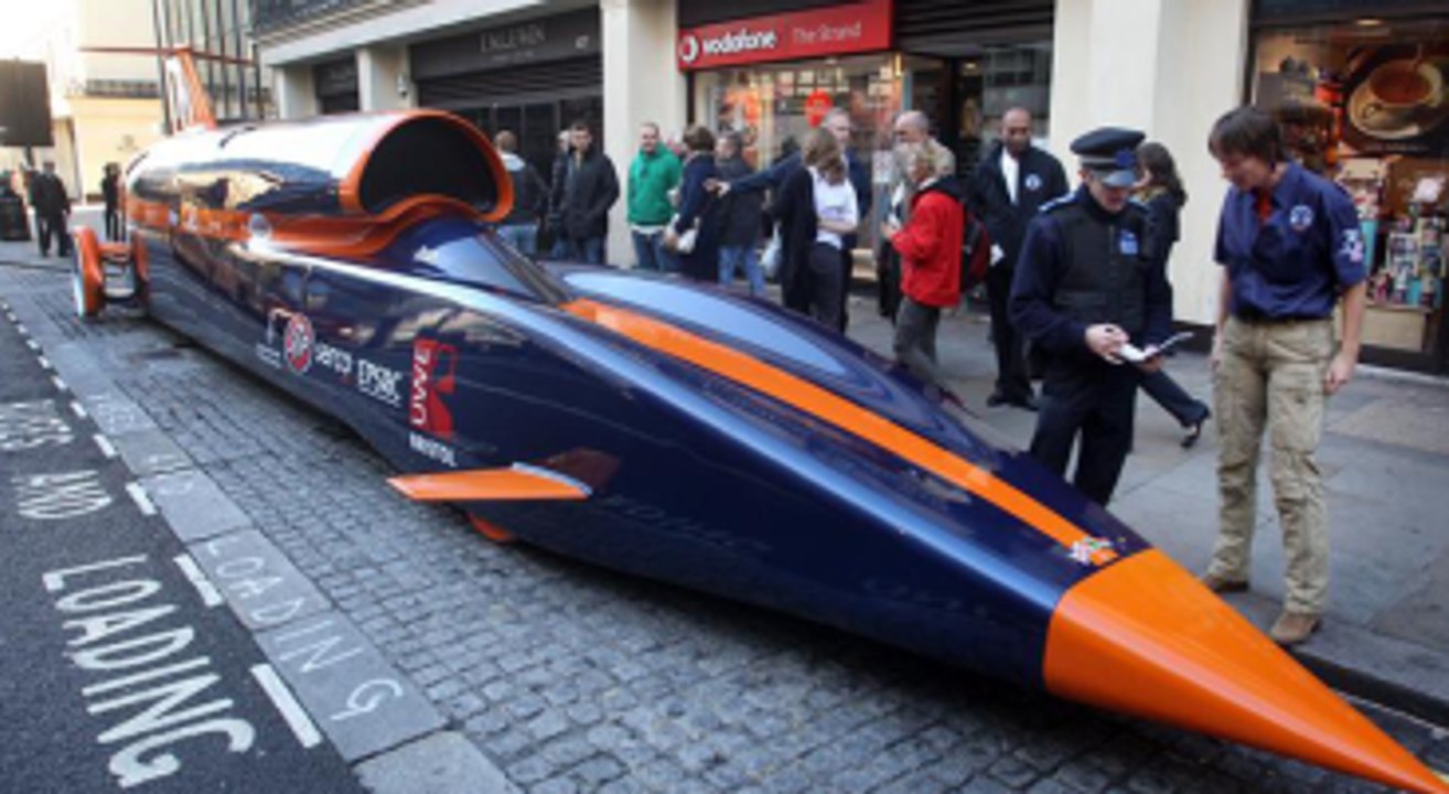 Jet Motoru ile Tasarlanan Araba, Dünya Hız Rekoru İçin Piste Çıkıyor