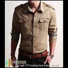Áo sơ mi ka kai nam vải mềm FLs-6702
