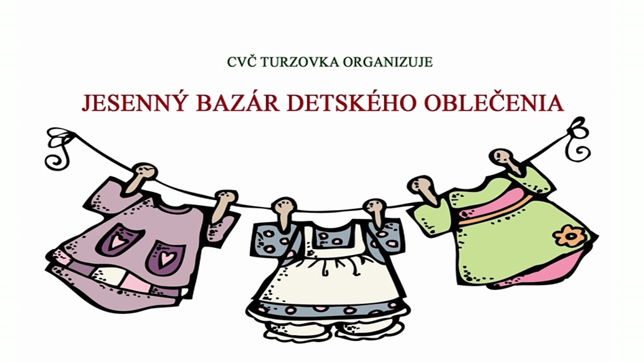 Jesenný bazár detského oblečenia