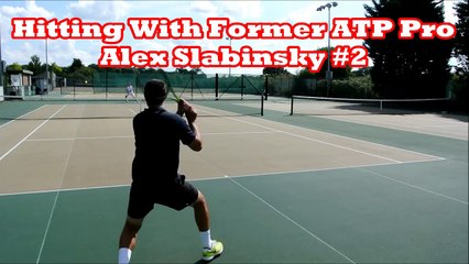 Tennis Practice _ Training With Former ATP Pro #2-W4oIrtzDIcQ
