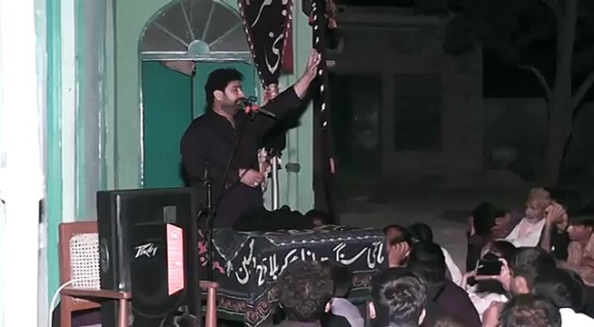 Zakir Syed Ali Naqi Mehdi Imam Bargha Hassan Mujtaba a.s Faisalabad Shame Ghriban part 1