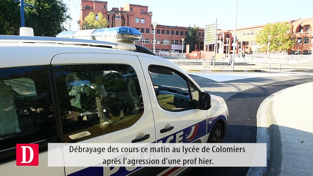 Débrayage des cours ce matin au lycée de Colomiers après l'agression d'une prof hier