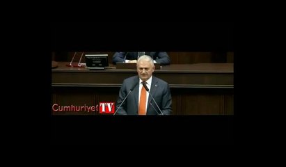 Erdoğan'ın konuşması Binali Yıldırım'ın yayınını kestirdi