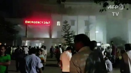 Incêndio em hospital deixa 19 mortos na Índia