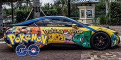 Así es el coche de Pokémon GO