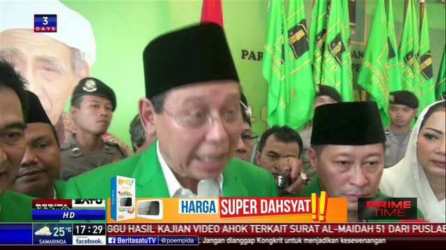 Ahok-Djarot Apresiasi Dukungan PPP Kubu Djan Faridz