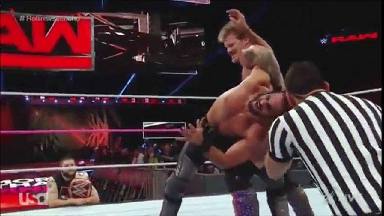 SETH ROLLIN VS CHRIS JERICHO