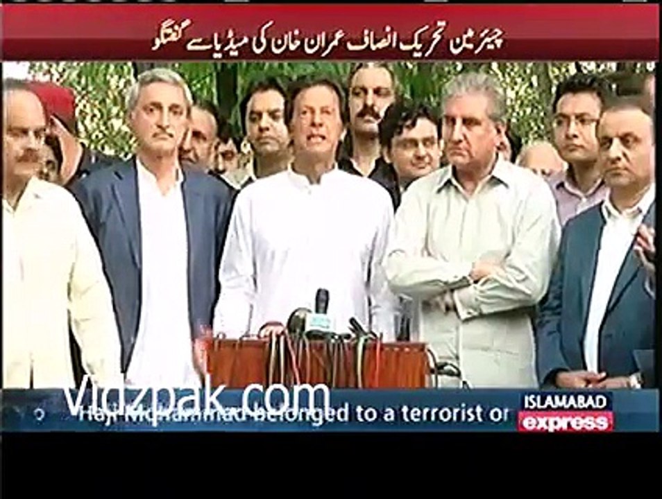 PTI chairman #ImranKhan announces #Islamabad shut down on 2nd Nov