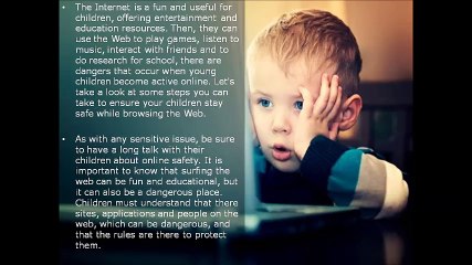 6 Ways to keep your children safe online