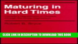 [PDF] Maturing in Hard Times: Canada s Department of Finance through the Great Depression Full
