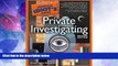 Big Deals  The Complete Idiot s Guide to Private Investigating, 2nd Edition  Best Seller Books