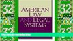 Big Deals  American Law and Legal Systems (6th Edition)  Full Read Best Seller