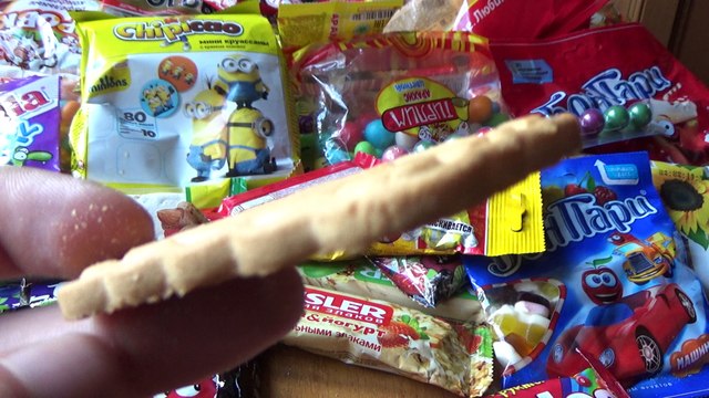 A lot of candy A lot of sweets Biscuit