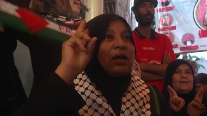 Israil Hapishanelerindeki Filistinli Tutuklular Için Gösteri