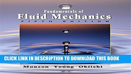 [Read PDF] Fundamentals of Fluid Mechanics Ebook Online