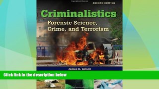 Big Deals  Criminalistics: Forensic Science, Crime And Terrorism  Full Read Best Seller