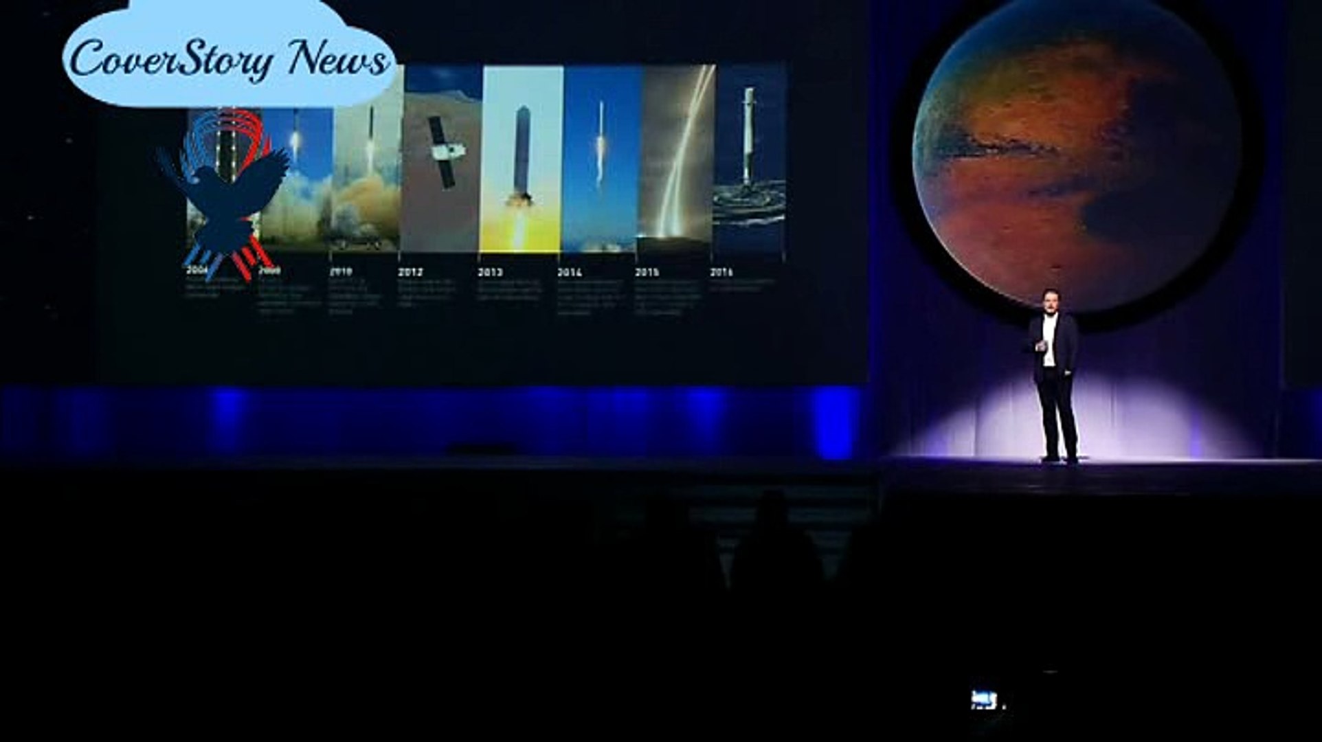⁣SpaceX announces plans to colonise Mars