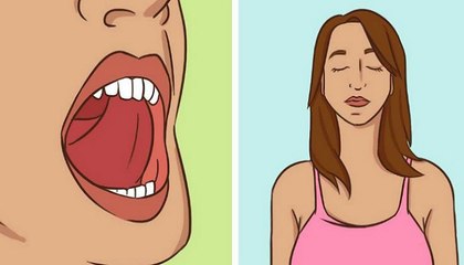 Touch The Roof Of Your Mouth With Tongue And Breathe For 60 Seconds