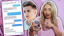 SONG LYRIC TEXT PRANK ON MY BOYFRIEND!!!