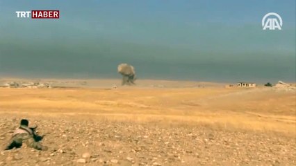 DEAŞ hedeflerine ağır silahlarla saldırı