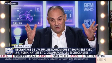 La minute de Delamarche : Si H. Clinton applique son programme on aura la guerre - 17/10