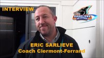 HH Interview Eric Sarliève Coach Sangliers Arvernes - D1 - 2016-10-15 Clermont VS Cholet