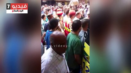 الجيزة تشيع جثمان أحد شهداء "زقدان " بالزغاريد