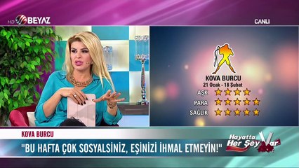 Nuray Sayarı'dan Haftalık Burç Yorumu - 17 Ekim 2016 -KOVA