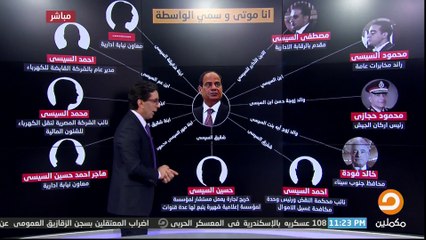 #مصر_النهاردة _ هل تعرف كم فرد من عائلة عبد الفتاح #السيسي مُعين في مناصب عليا في الدولة ؟