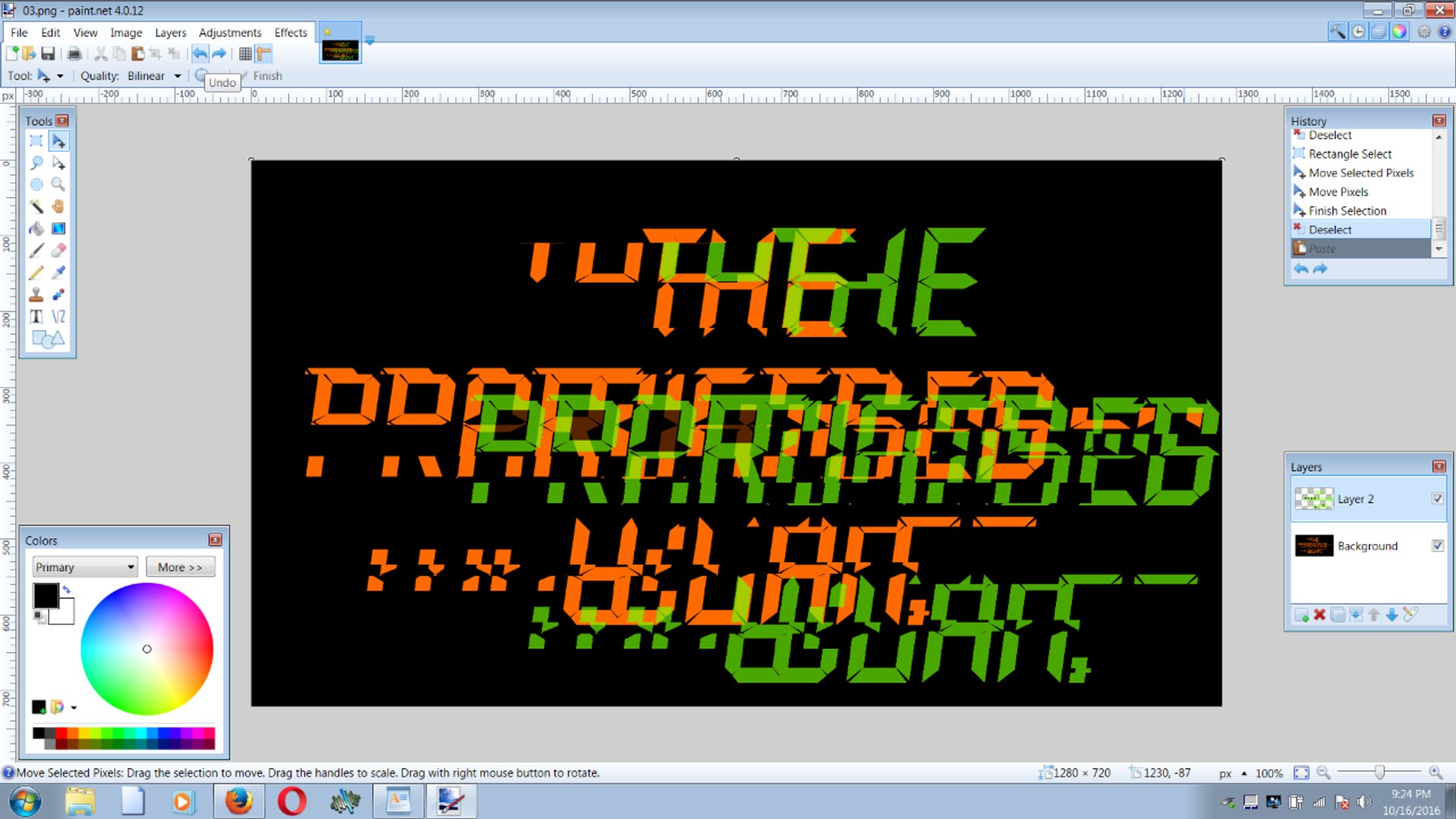 ⁣How to Make Glitch Gifs For Free Using Paint.net