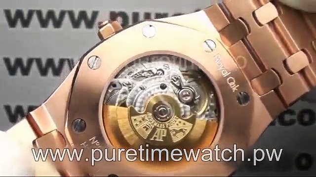 Swiss replica watches Audemars Piguet Royal Oak 39mm Jumbo RG Grey Dial sku0285